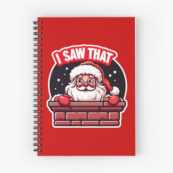 Item preview, I SAW THAT meme Santa Claus inside Chimney designed and sold by plushism.