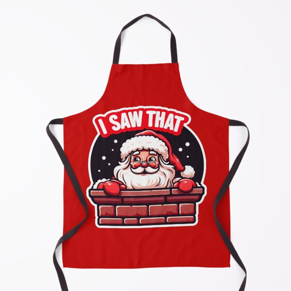 Item preview, I SAW THAT meme Santa Claus inside Chimney designed and sold by plushism.