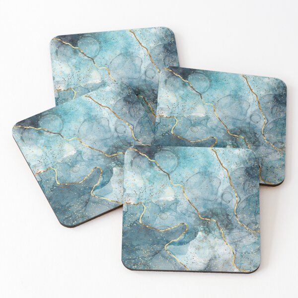 Item preview, Majestic Blue with Golden Accents: A Timeless Design for Every Occasion designed and sold by OGUZHAN-DESIGN.