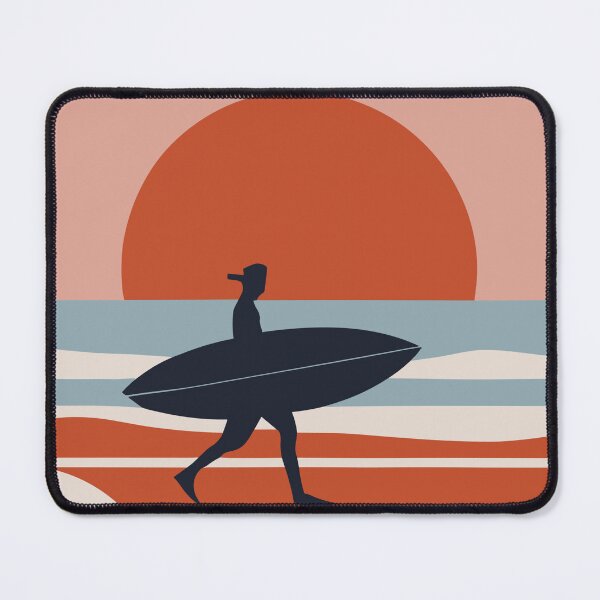 Item preview, Surfer Silhouette at Sunset designed and sold by Sketch-Shack.