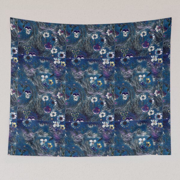 Item preview, Cactus - night print designed and sold by shiroi-okami.
