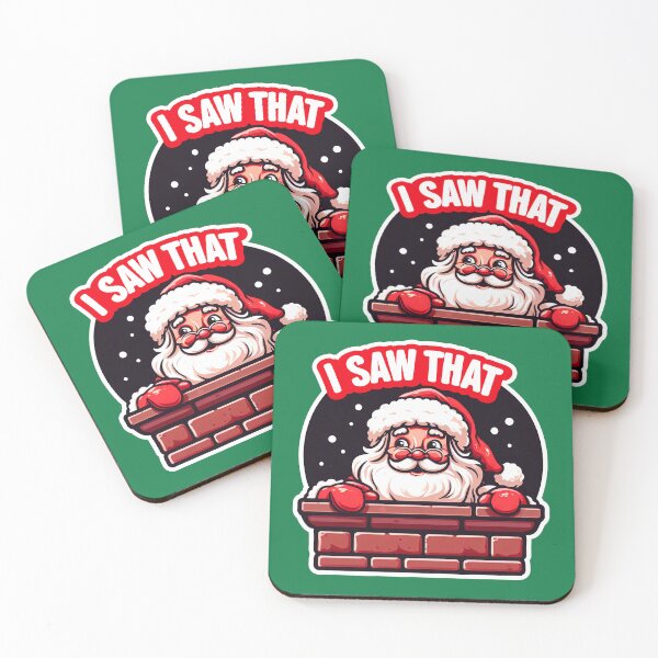 Item preview, I SAW THAT meme Santa Claus inside Chimney designed and sold by plushism.
