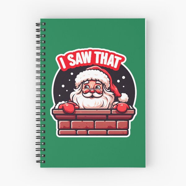 Item preview, I SAW THAT meme Santa Claus inside Chimney designed and sold by plushism.