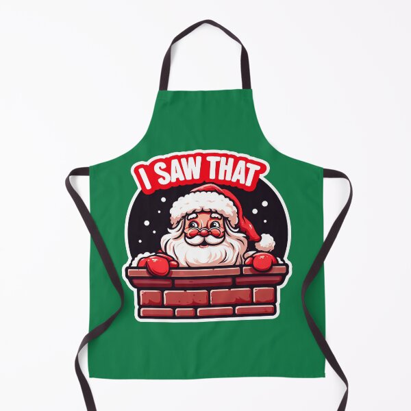 Item preview, I SAW THAT meme Santa Claus inside Chimney designed and sold by plushism.