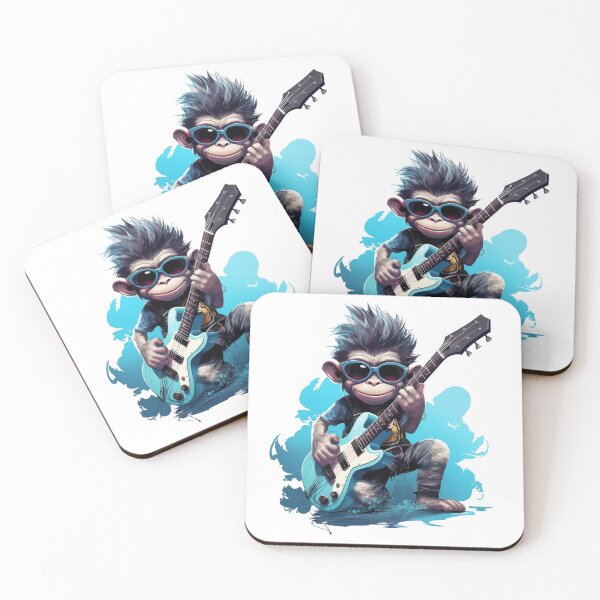 Item preview, Monkey with a blue guitar  designed and sold by Gilpro Designs.