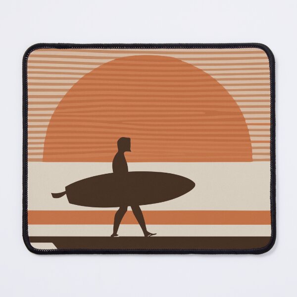 Item preview, Surfer Silhouette at Sunset designed and sold by Sketch-Shack.