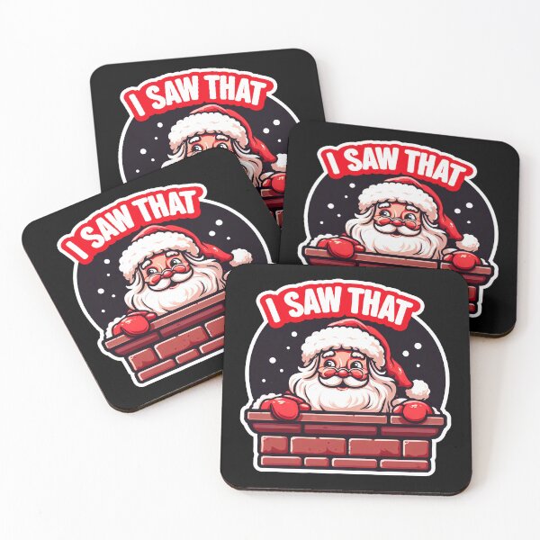 Item preview, I SAW THAT meme Santa Claus inside Chimney designed and sold by plushism.