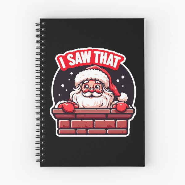 Item preview, I SAW THAT meme Santa Claus inside Chimney designed and sold by plushism.