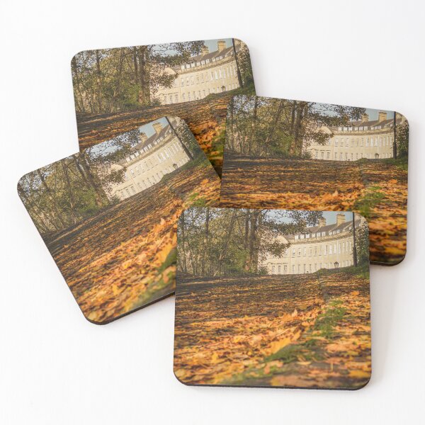 Item preview, Fall mood photography of UK somerset cotswold city Bath in Golden Autumn  designed and sold by Rowena Ko.