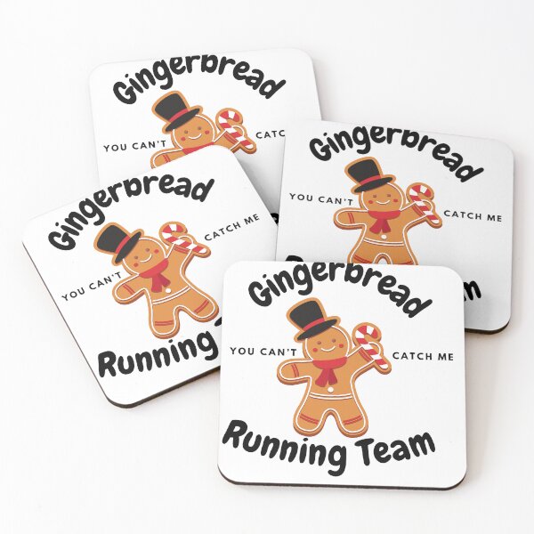 Item preview, Gingerbread Running Team designed and sold by paulinhomerch.