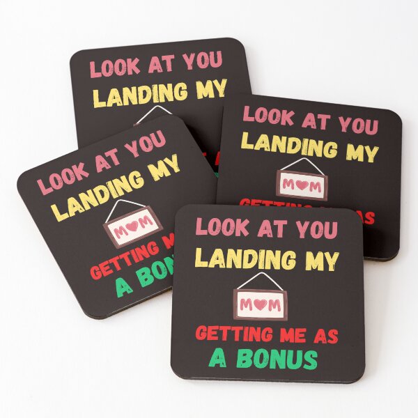 Item preview,  Look At You Landing My Mom Getting Me As A Bonus  T-Shirt designed and sold by scofield97.