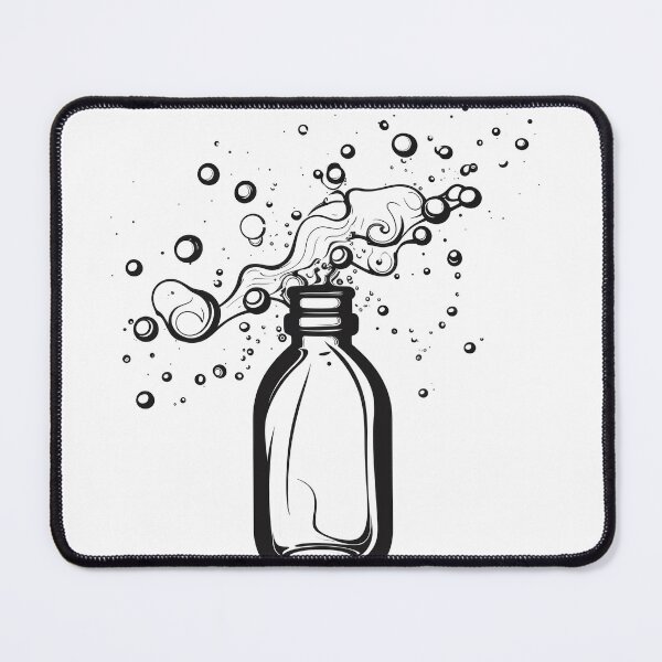 Item preview, Bottle with bubbles designed and sold by Gilpro Designs.