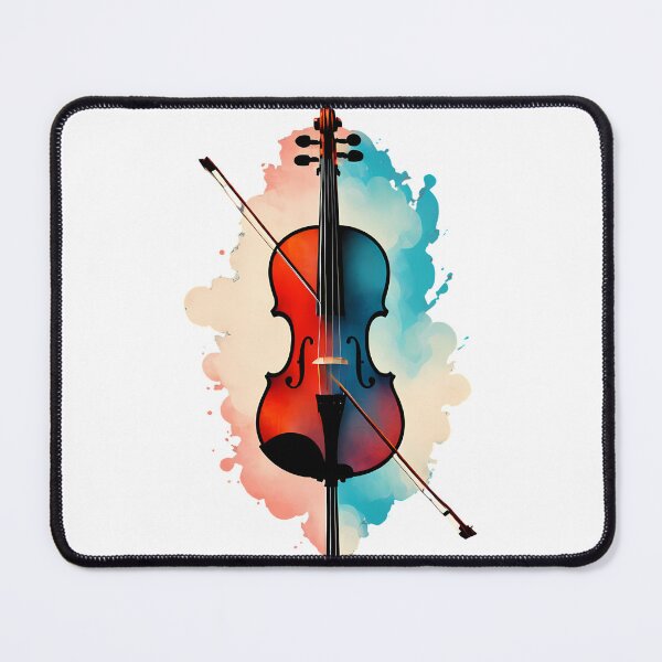 Item preview, Virtuous Vibes: Adorn your Walls with Avant-garde Violin Digital Art. designed and sold by Artedig.