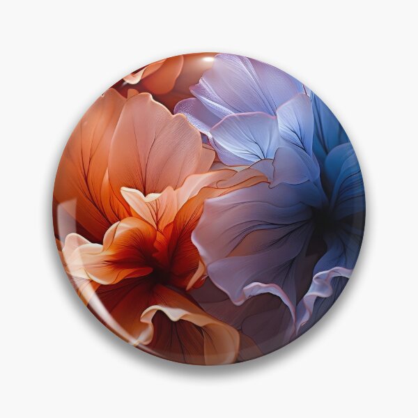 Item preview, Colorful wavy flowers bouquet  designed and sold by HofTao.