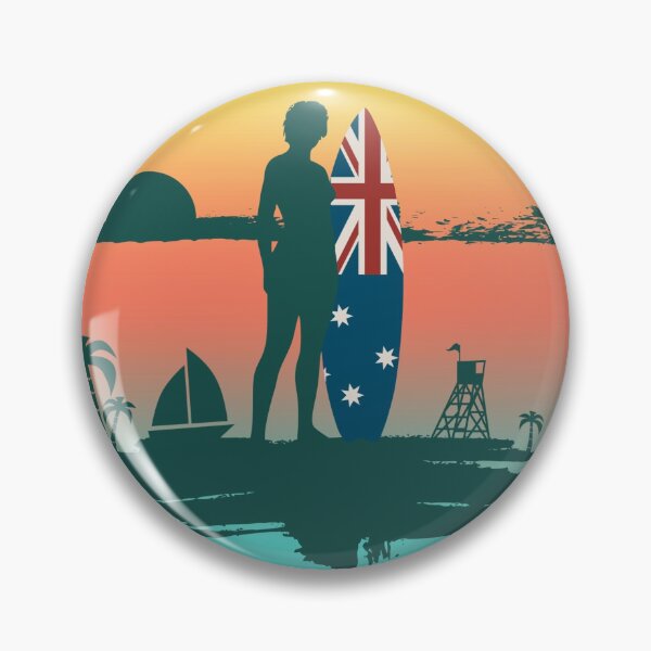 Item preview, Aussie summer sunset designed and sold by ThundRDownunder.