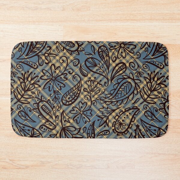 Item preview, Flowers Plaid Seamless Pattern - Colorful Flowers in a Repeating Design designed and sold by OrangeMG.