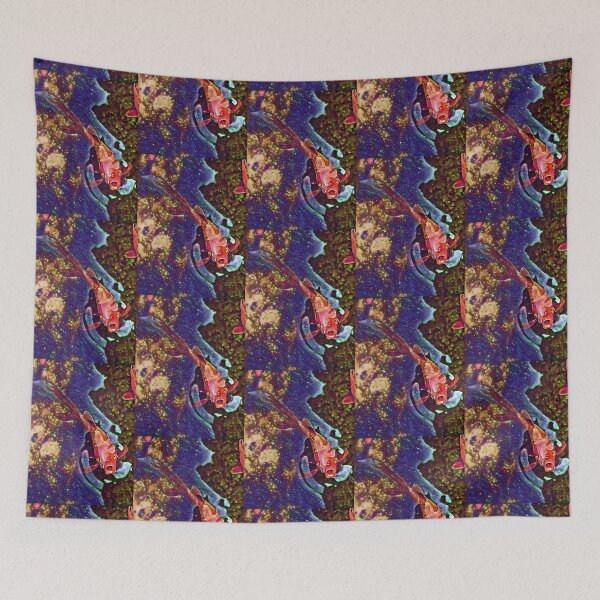 Item preview, Carp in pond - bright colors designed and sold by shiroi-okami.