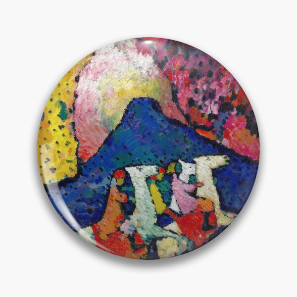 Item preview, HD. Blue Mountain, by Wassily Kandinsky designed and sold by MINDTHECHERRY.