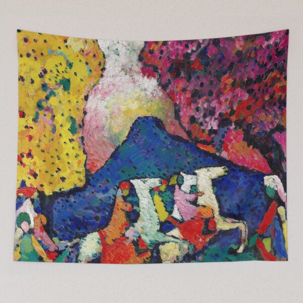 Artikelvorschau, HD. Blauer Berg, von Wassily Kandinsky entworfen und verkauft von MINDTHECHERRY.