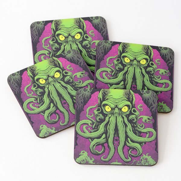 Item preview, Lovecraftian Octopoid Cthulhu Black Light designed and sold by Gogmagosh.