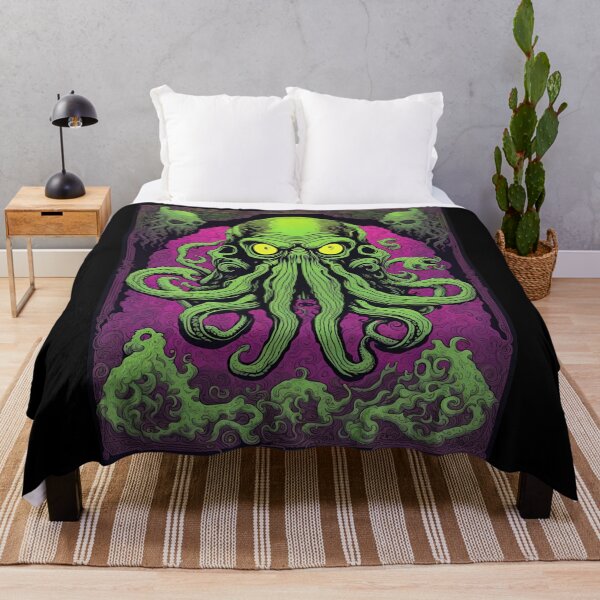 Item preview, Lovecraftian Octopoid Cthulhu Black Light designed and sold by Gogmagosh.