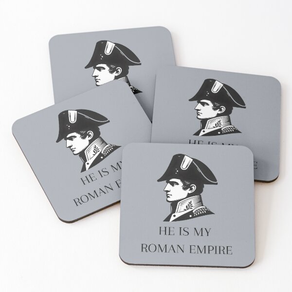 Item preview, Napoleon He is my roman empire black draw french history designed and sold by ChataMaroon.