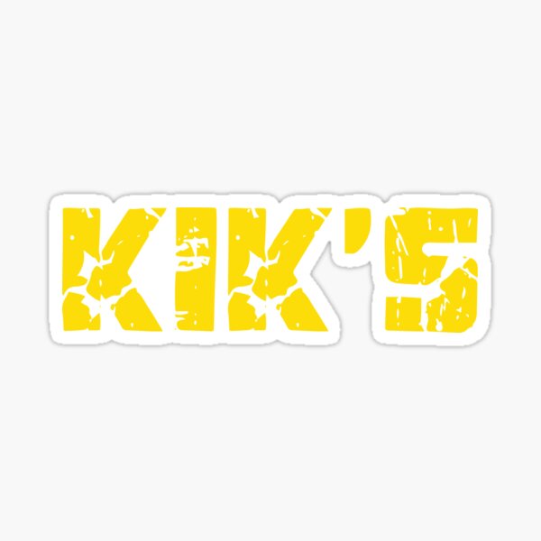 Logo KIK'S Sticker