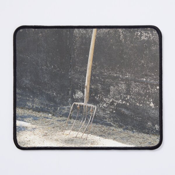 Item preview, Pitchfork on wall in barn designed and sold by lunatictaffy.