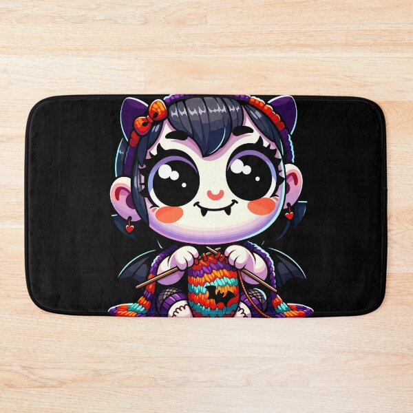 Item preview, Cute Vampire Knitting: Gothic Whimsy design designed and sold by ElLocoMus.