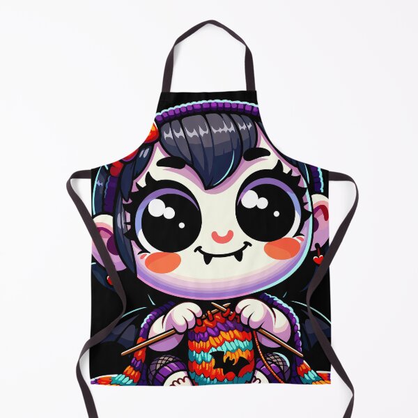 Item preview, Cute Vampire Knitting: Gothic Whimsy design designed and sold by ElLocoMus.