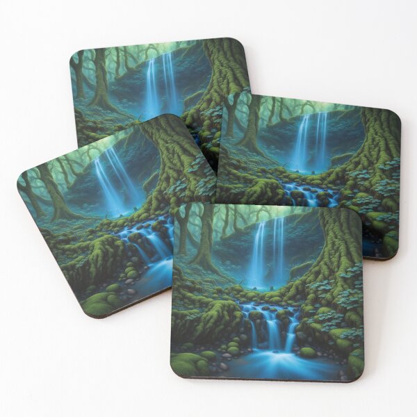 Item preview, waterfall 004 tileartwork designed and sold by tileartwork.
