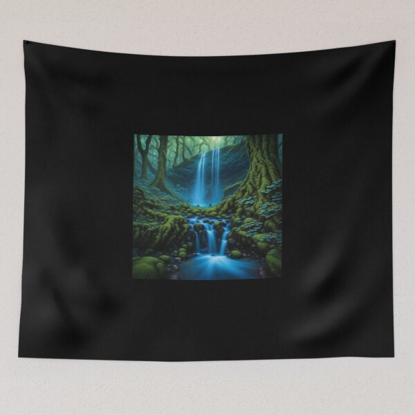 Item preview, waterfall 004 tileartwork designed and sold by tileartwork.