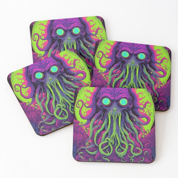 Item preview, Lovecraftian Horror Psychedelic Art designed and sold by Gogmagosh.
