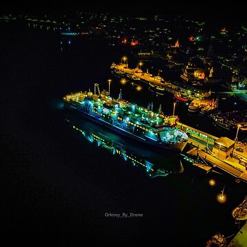 Artwork thumbnail, MV Hamnavoe by OrkneyByDrone