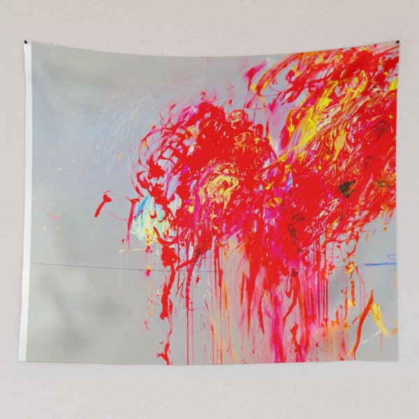 Item preview, Copy of Cy Twombly vibrant designed and sold by GRAHAM POTER.