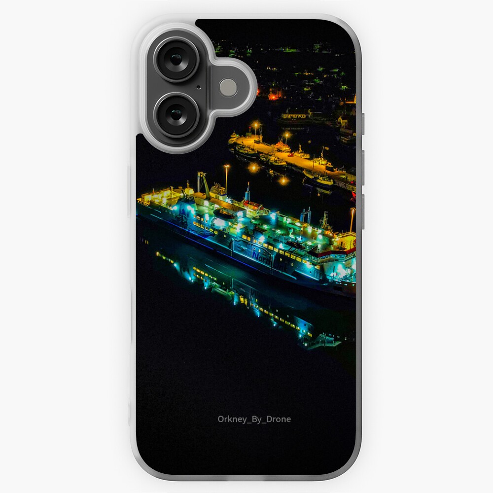 Item preview, iPhone Soft Case designed and sold by OrkneyByDrone.