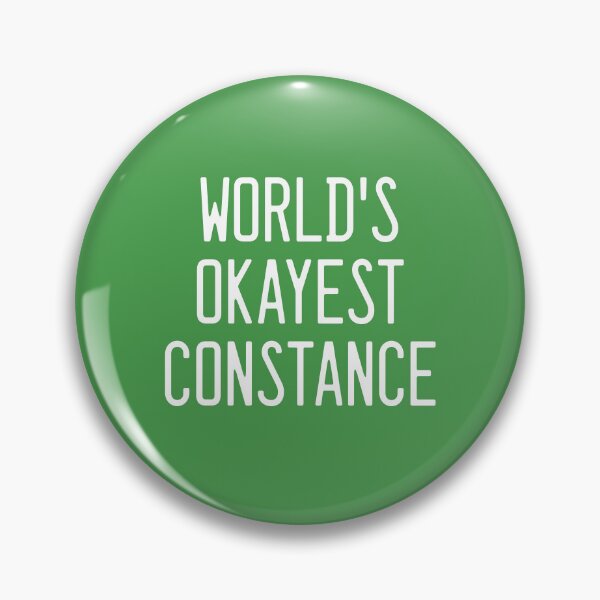 Item preview, World's Okayest Constance designed and sold by TimespunThreads.