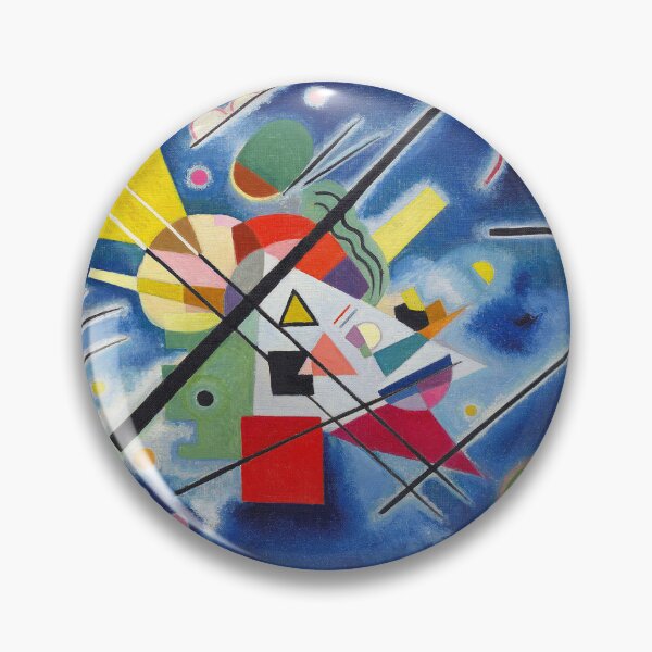 Item preview, HD. Blue Painting, by Wassily Kandinsky designed and sold by MINDTHECHERRY.