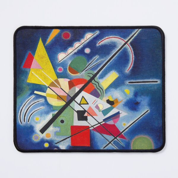 Item preview, HD. Blue Painting, by Wassily Kandinsky designed and sold by MINDTHECHERRY.