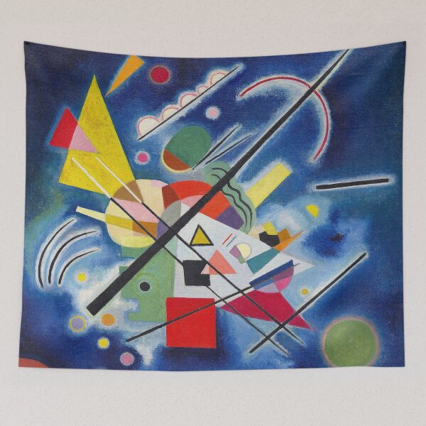 Item preview, HD. Blue Painting, by Wassily Kandinsky designed and sold by MINDTHECHERRY.