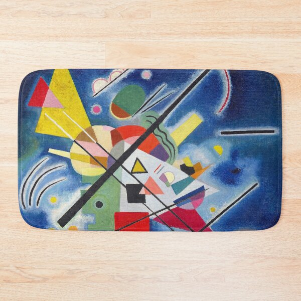 Item preview, HD. Blue Painting, by Wassily Kandinsky designed and sold by MINDTHECHERRY.