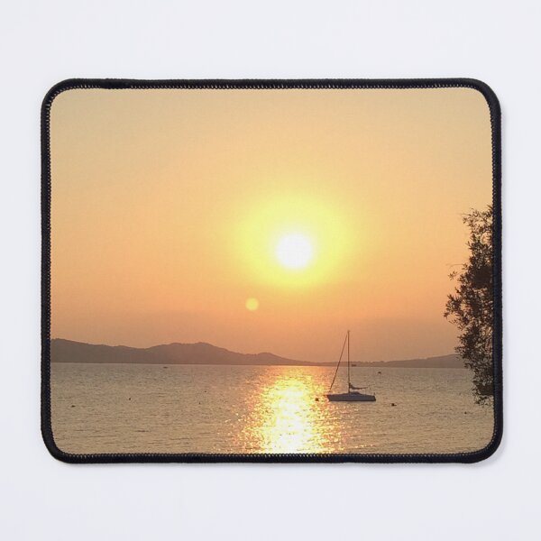Item preview, Sunset with sailboat designed and sold by lunatictaffy.