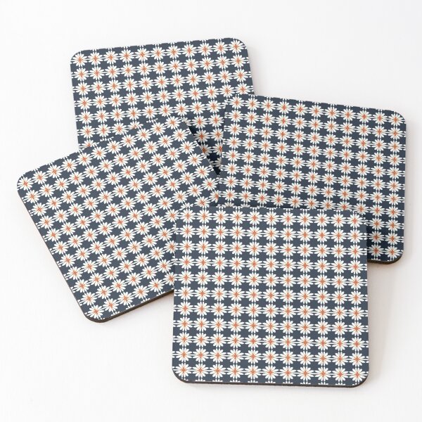 Crate&Barrel, Kitchen, Handmade Exotic Wood Dots Placemats