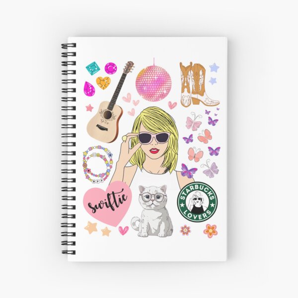 Taylor Swift Journal Taylor Swift Fan Gift Taylor Swiftie Merch Taylor  Swift School Supplies Spiral Notebook FREE SHIP 