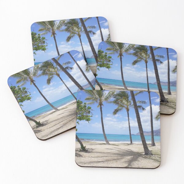 Item preview, Beach on Oahu Hawaii designed and sold by lunatictaffy.