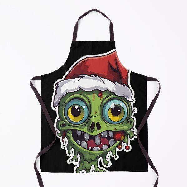Item preview, Funny Christmas Zombie designed and sold by Tw1nsAIArt.