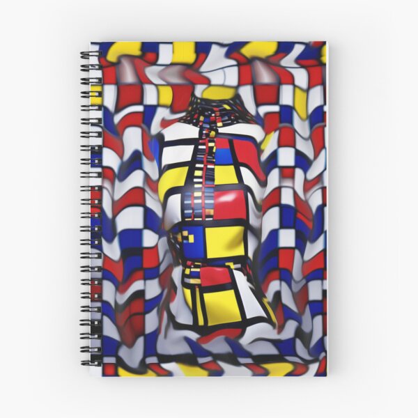 Item preview, Warped Checkered Pattern - pop surrealism designed and sold by ShabayekShop.