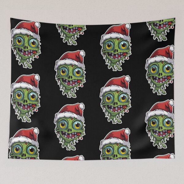 Item preview, Funny Christmas Zombie designed and sold by Tw1nsAIArt.