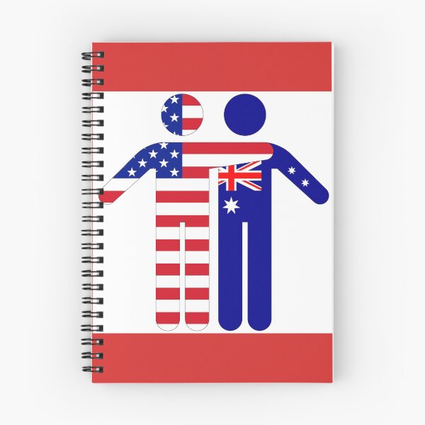 Item preview, Australia and American alliance forever designed and sold by ThundRDownunder.
