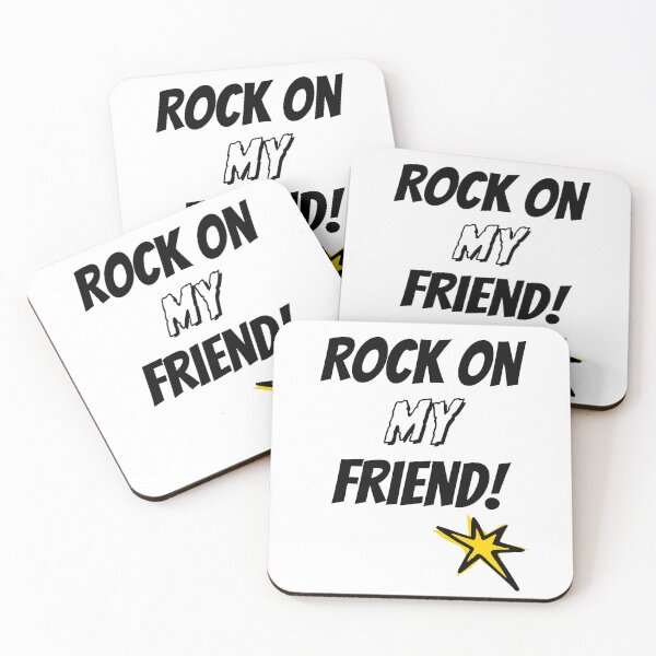 Artikelvorschau, Rock On My Friend Design entworfen und verkauft von JAMTEESHOP.